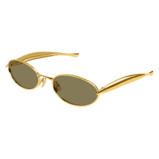 Sonnenbrille  Bottega Veneta BV1386S006-GOLD-GOLD-GREEN57 - BV1386S006-GOLD-GOLD-GREEN57